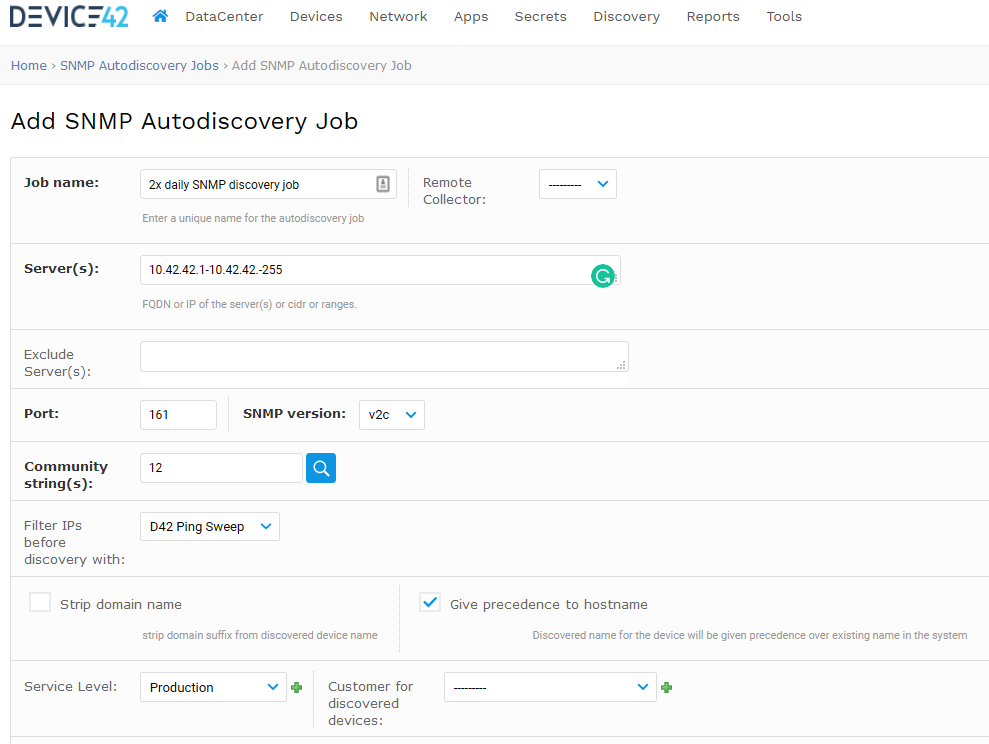 Auto-Discovery Utility