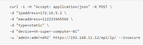 IP Address Management from the Command Line