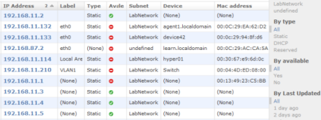 IP Address Management APIs